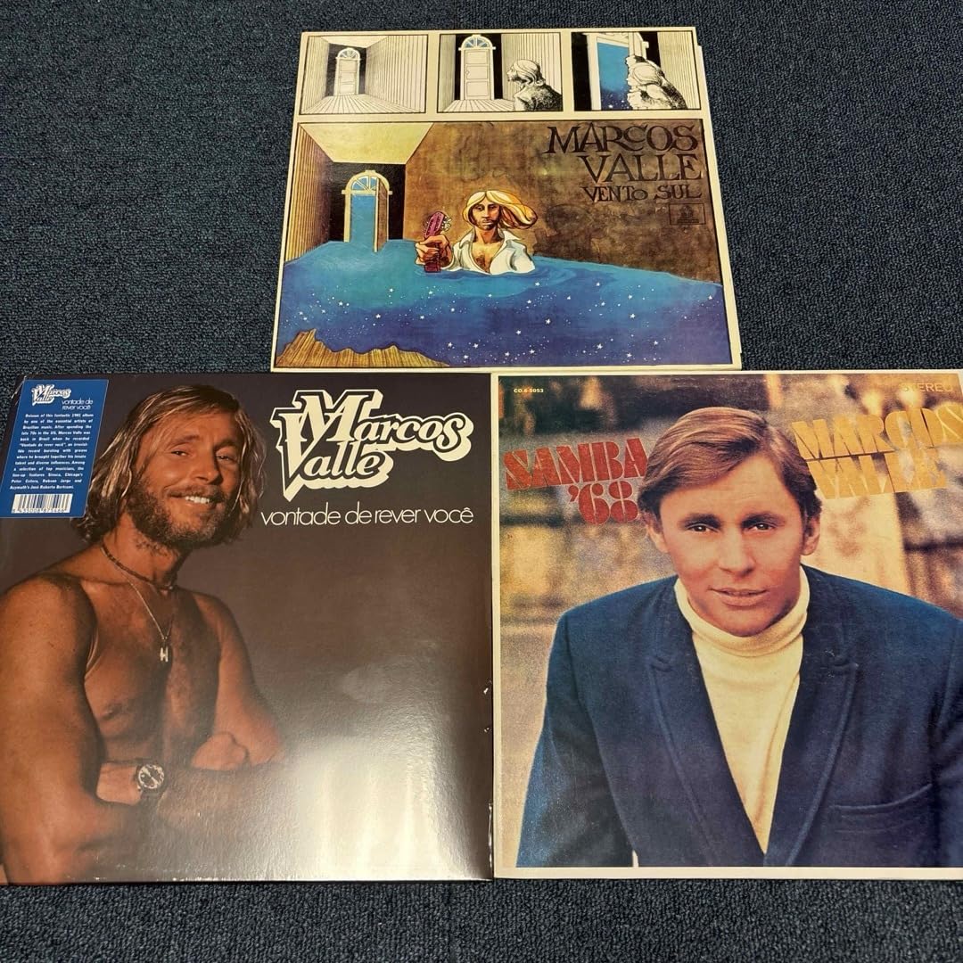Amazon.co.jp: Marcos Valle レコード 3点セット LP マルコスヴァーリ