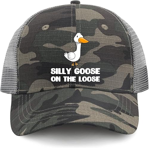 Miniatura 9 de Gorras Silly Goose on The Loose Dad Sombreros para mujer, Gorra de béisbol vintage ajustable