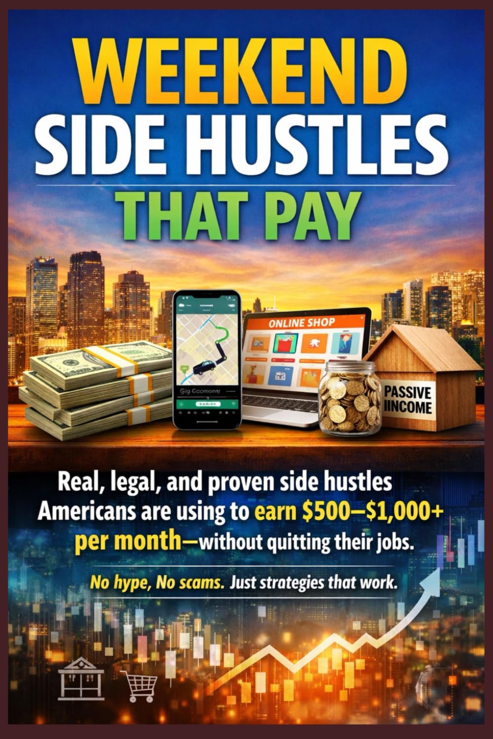"Weekend Side Hustles That Pay": Proven, Real, and Legal Ways Americans Are Earning Extra Income