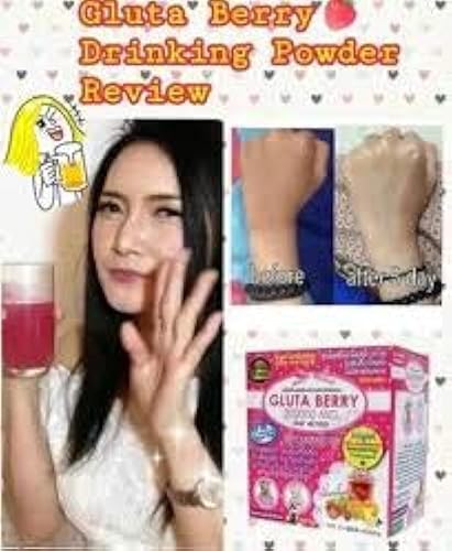 Miniatura 3 de 2Box Gluta Berry 200000 mg Drink PUNCH alimento para la piel Reduce las pecas Blanqueamiento de la piel Acción rápida 10 unidades/caja..