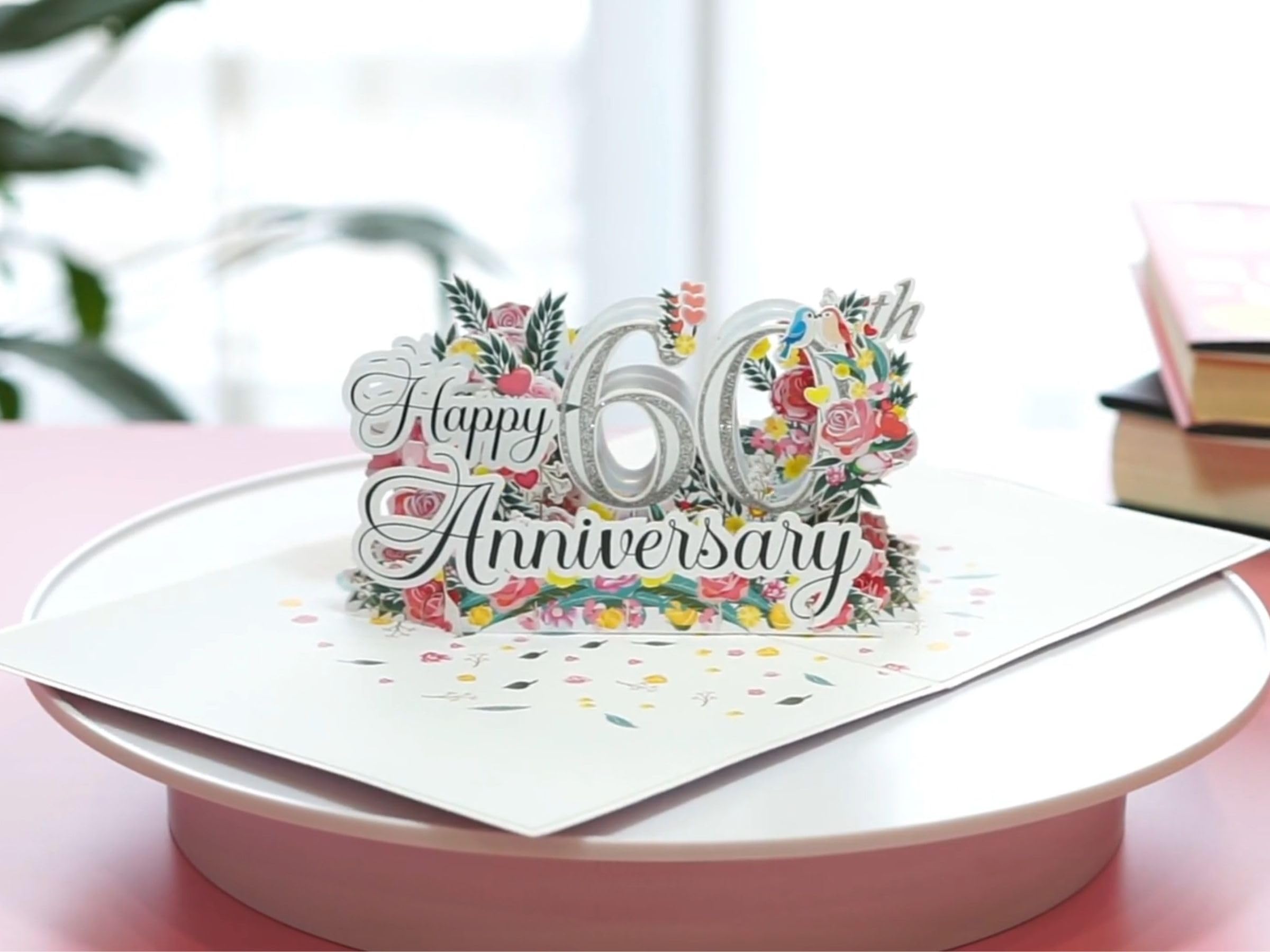 Amazon.com : PQ Bees Happy 60th Milestone Anniversary Cards