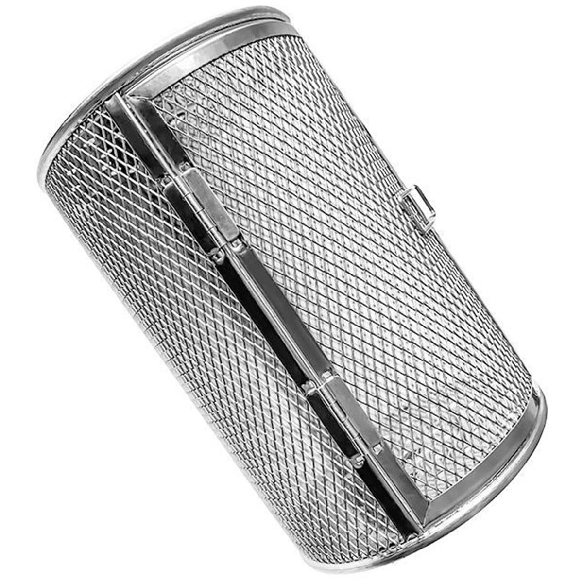 Eummy Rotisserie Basket For Tower Air Fryer Stainless Steel Rotisserie Grill Basket Oven Round Rack Basket Air Fryer Grilling Basket 360° Rotating Frying Basket Air Fryer Accessories For Baking Oven Bbq