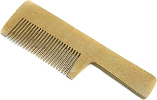 مشط بيد خشب طبيعى مقاس21فى6سم