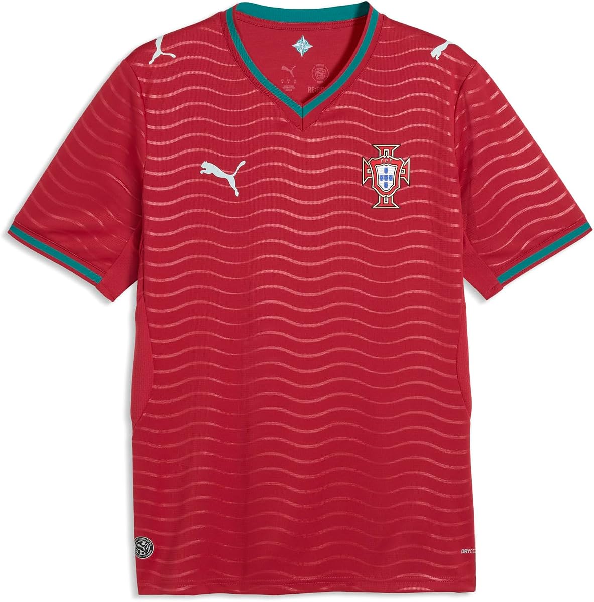 Maillot para hombre Portugal Home Crew Neck manga corta informal