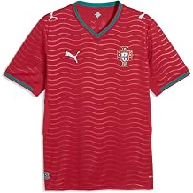Mens Portugal Home Crew Neck Short Sleeve Jersey Casual