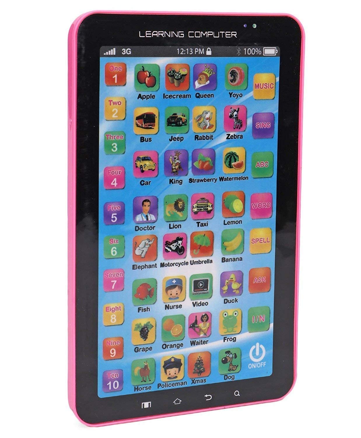 Buy CELESTEN Kids Plastic Pink P1000 Tablet (Pink) Online at Low Prices