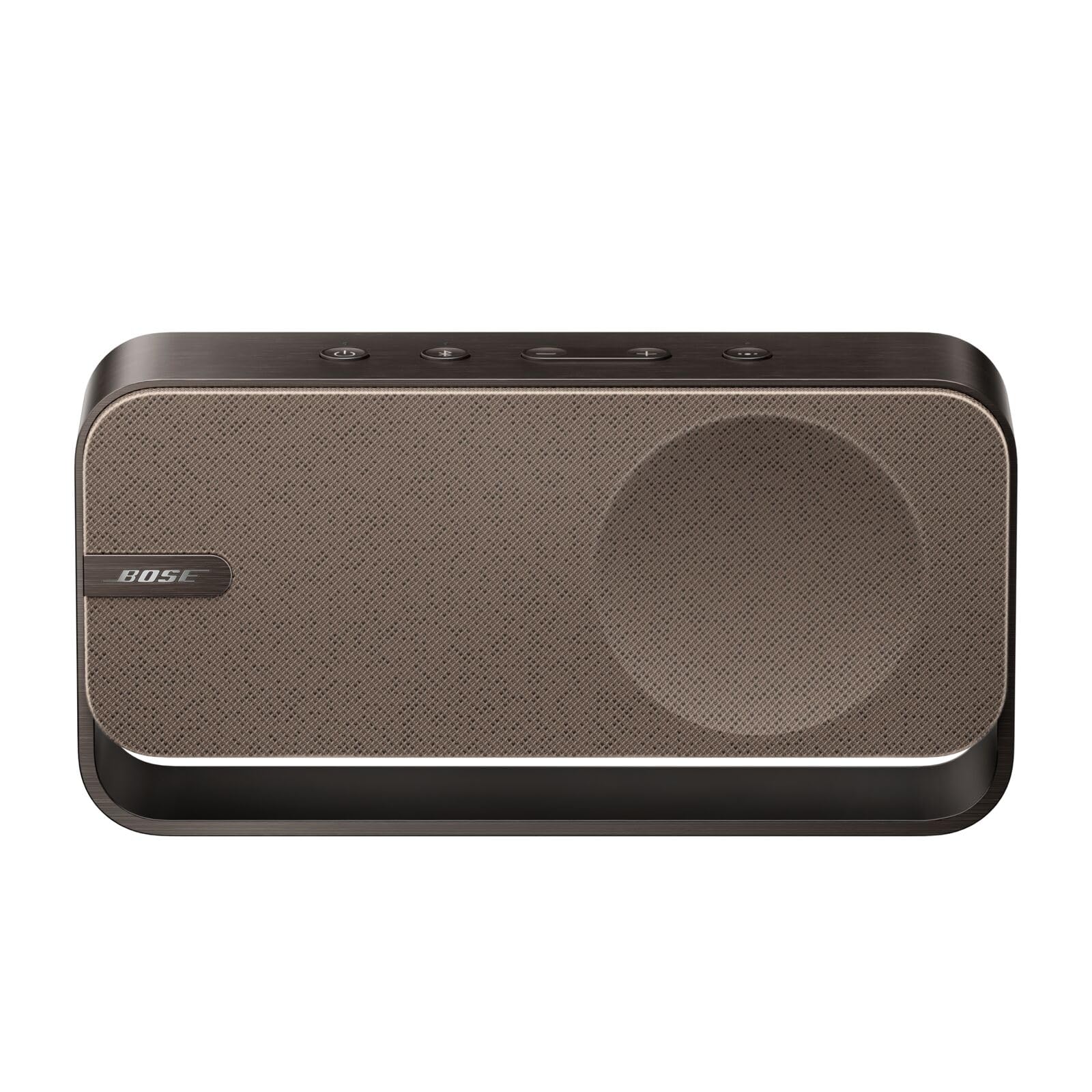 Bose SoundLink Home Lautsprecher, Premium, tragbarer und kabelloser Bluetooth-Regal-Lautsprecher, bis zu 9 Stunden Akkulaufzeit, Warmes Holz