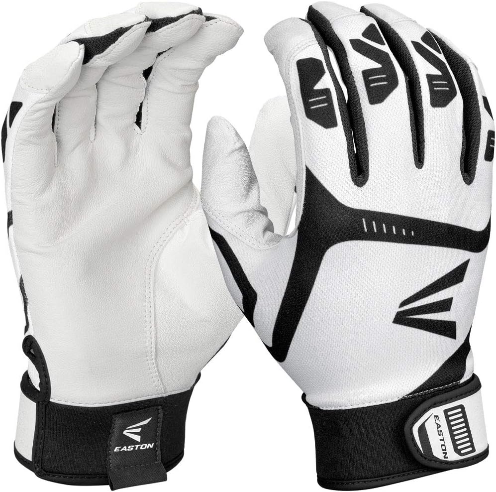 Easton | Gametime Batting Gloves | Baseball/Softball | Adult & Youth Sizes | Multiple Styles