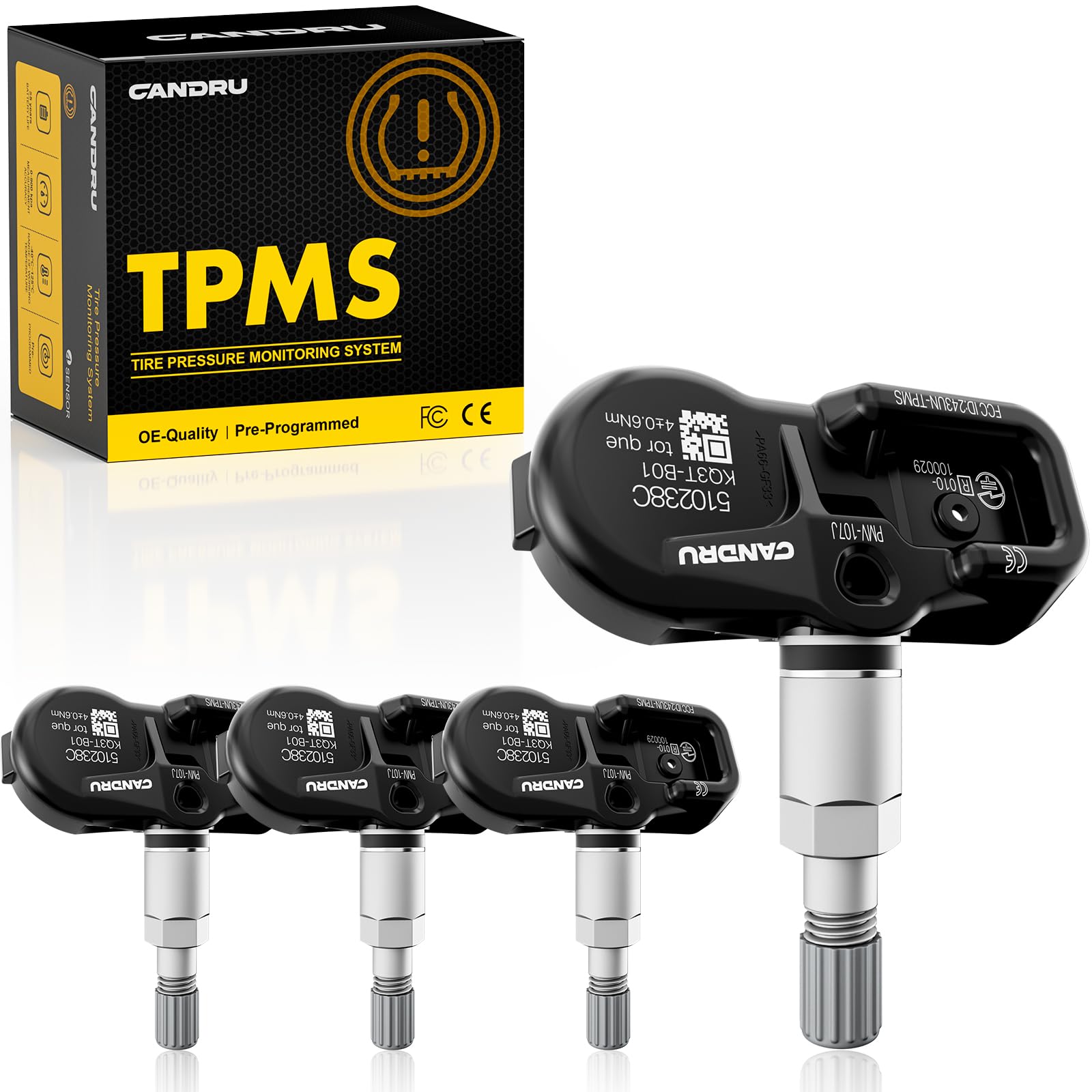 Photo 1 of Candru TPMS Sensors (4-Pack) for Toyota/Lexus