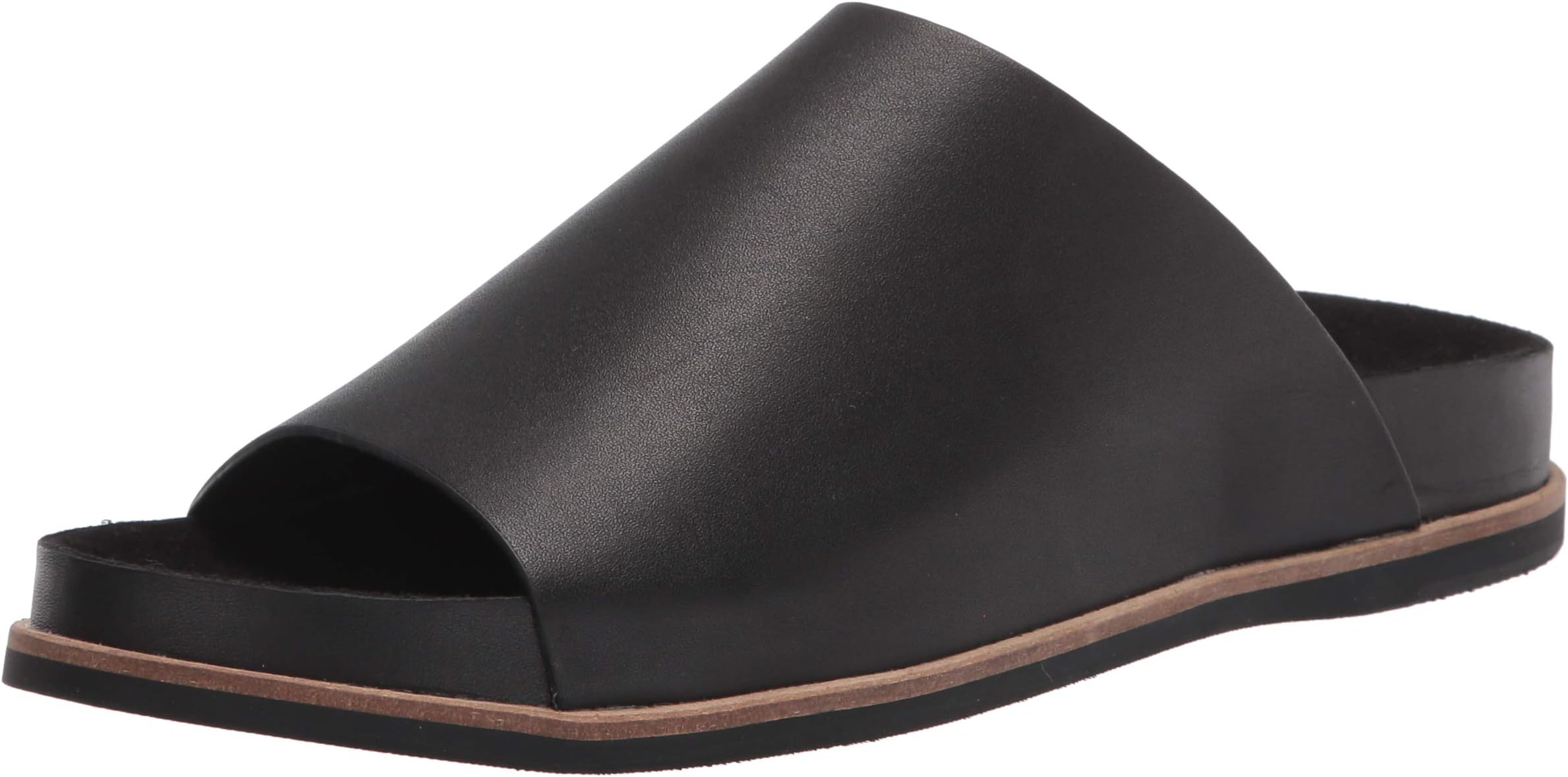 KELSI DAGGER BROOKLYNWomen's Squish Sandal Slide, Black, 7.5