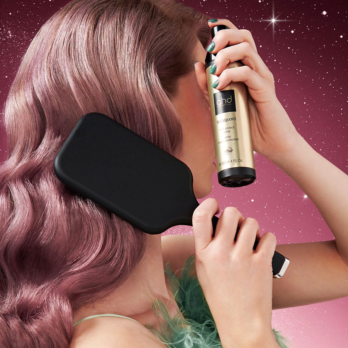 ghd Styling Duo Brush And Heat Protect Spray Giftset