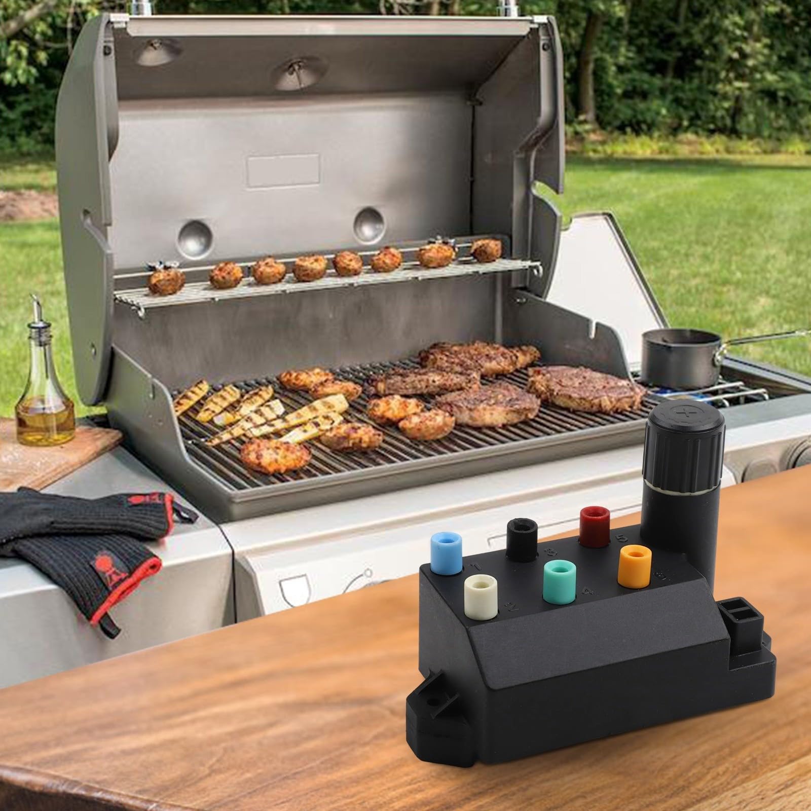 Kit modulo accensione griglia gas per Weber Genesis II 330 335 parti di ricambio con perni di accensione