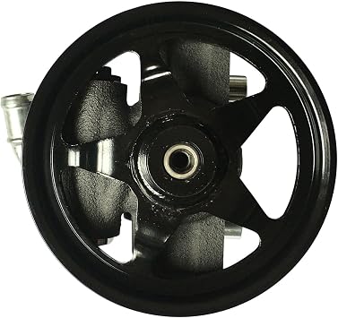 Edelmann Elite Power Steering Pump 6074PX W/Pulley/Pipe - for 2012-2009 Ford Flex, 2009 Ford Flex, 2012-2010 Ford Taurus, 2010 Ford Taurus, 2012-2009 Lincoln MKS, 2012-2010 Lincoln MKT