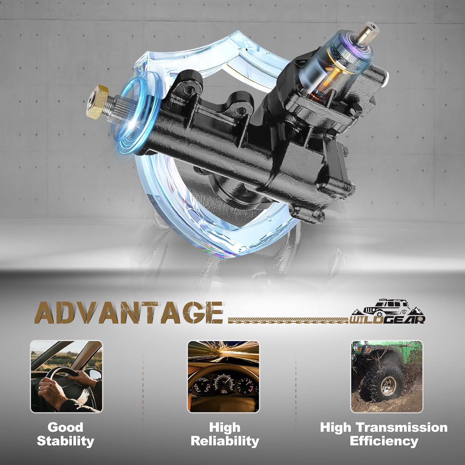 Power Steering Gear Box Fit for Jeep Grand Cherokee 1999-2004, 4.0L 4.7L # 52088272AI. Power Steering Gear Box Steering Units for Land Vehicles and Parts THEREOF