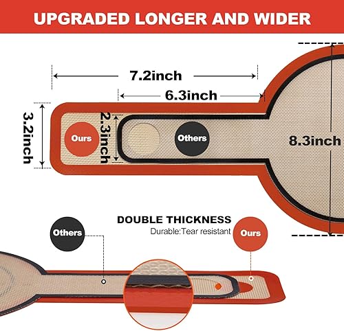 Miniatura 8 de Horno holandés de silicona para pan, la mejor silicona de Japón. Antiadherente y fácil de limpiar, reutilizable, con asas extra largas, forro para