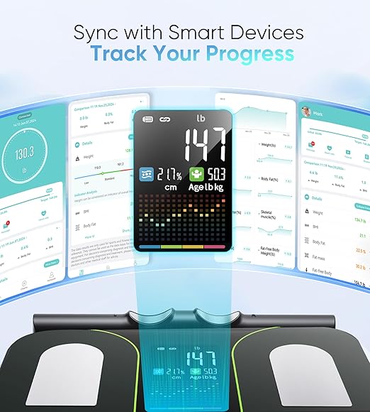 Báscula Corporal Digital Smart 400lb Letron Pantalla LCD Negra miniatura 4