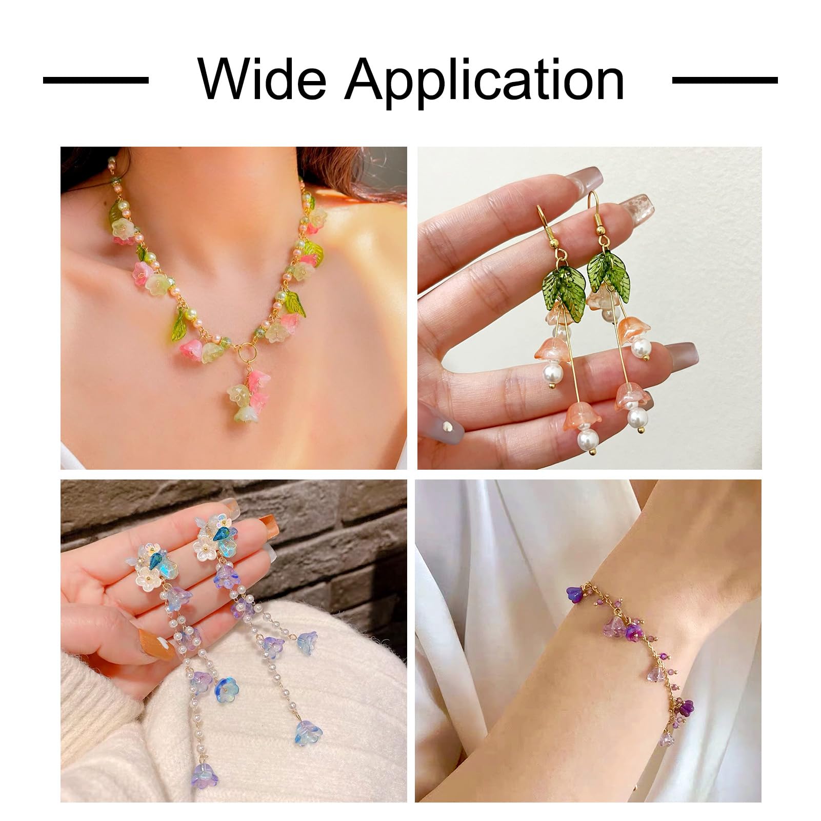 Chedin Perles Colorées Pour Fabriquer Soi-même Des Bracelets, Des Bijoux Avec Des Perles En Verre Colorées, Kit De Perles à Enfiler Pour Enfants, Vacances, Anniversaires, Perles Pour La Fabrication De