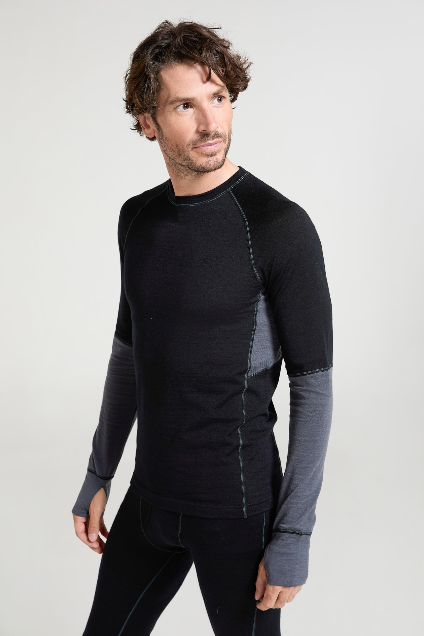 Mountain Warehouse Ultra Mens Merino Cuello Redondo Top