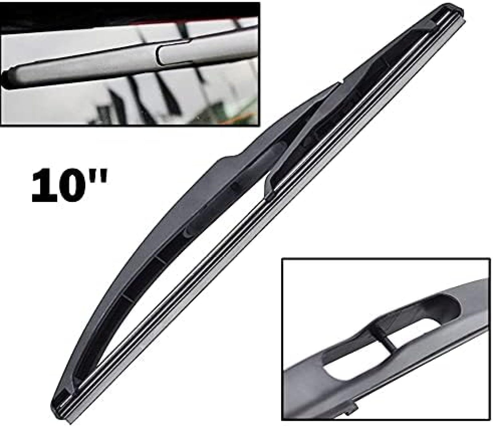 Juego de escobillas limpiaparabrisas Delanteras y traseras de 3 uds, para Smart,ForTwo W451 Coupe 2014 2013 2012 2011 2010 2009 2008 2007 Estilo de Coche