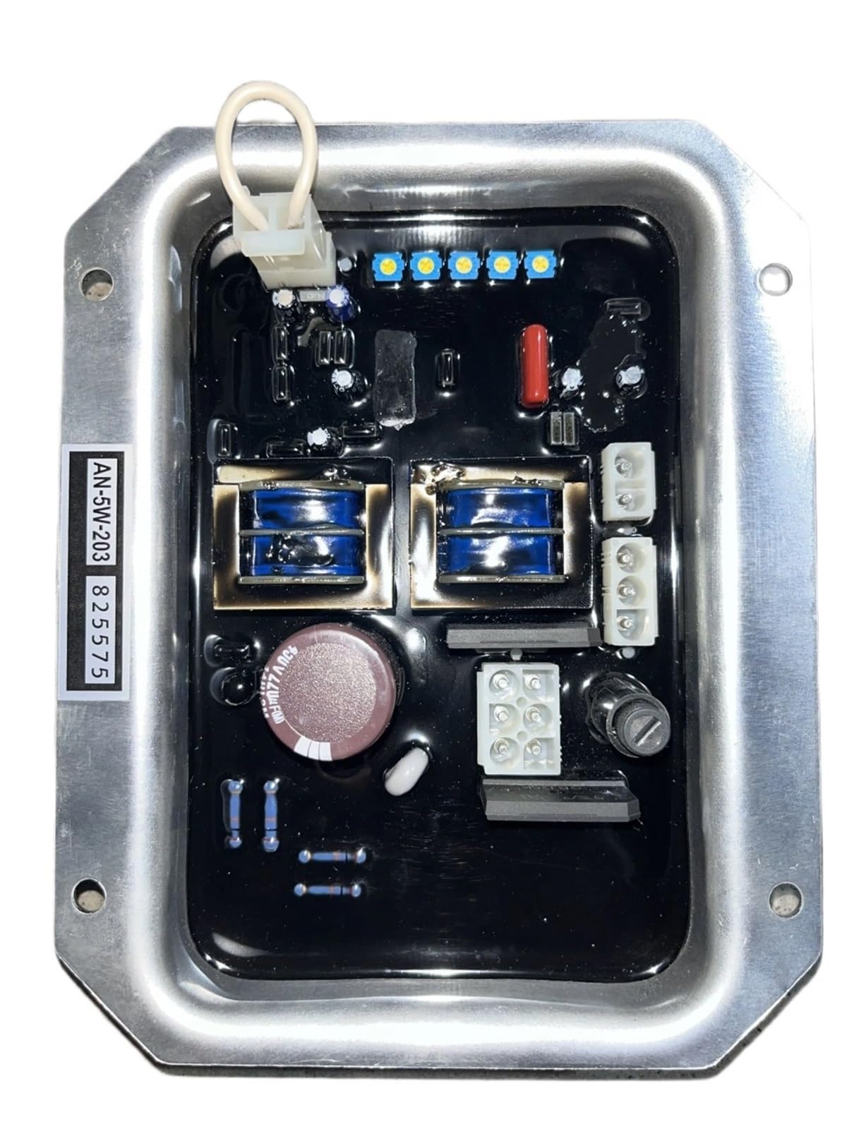 1 unidad AN-5-203 AN-5W-203 AVR, regulador de voltaje automático, estabilizador, módulo control, piezas del generador(AN-5W-203)