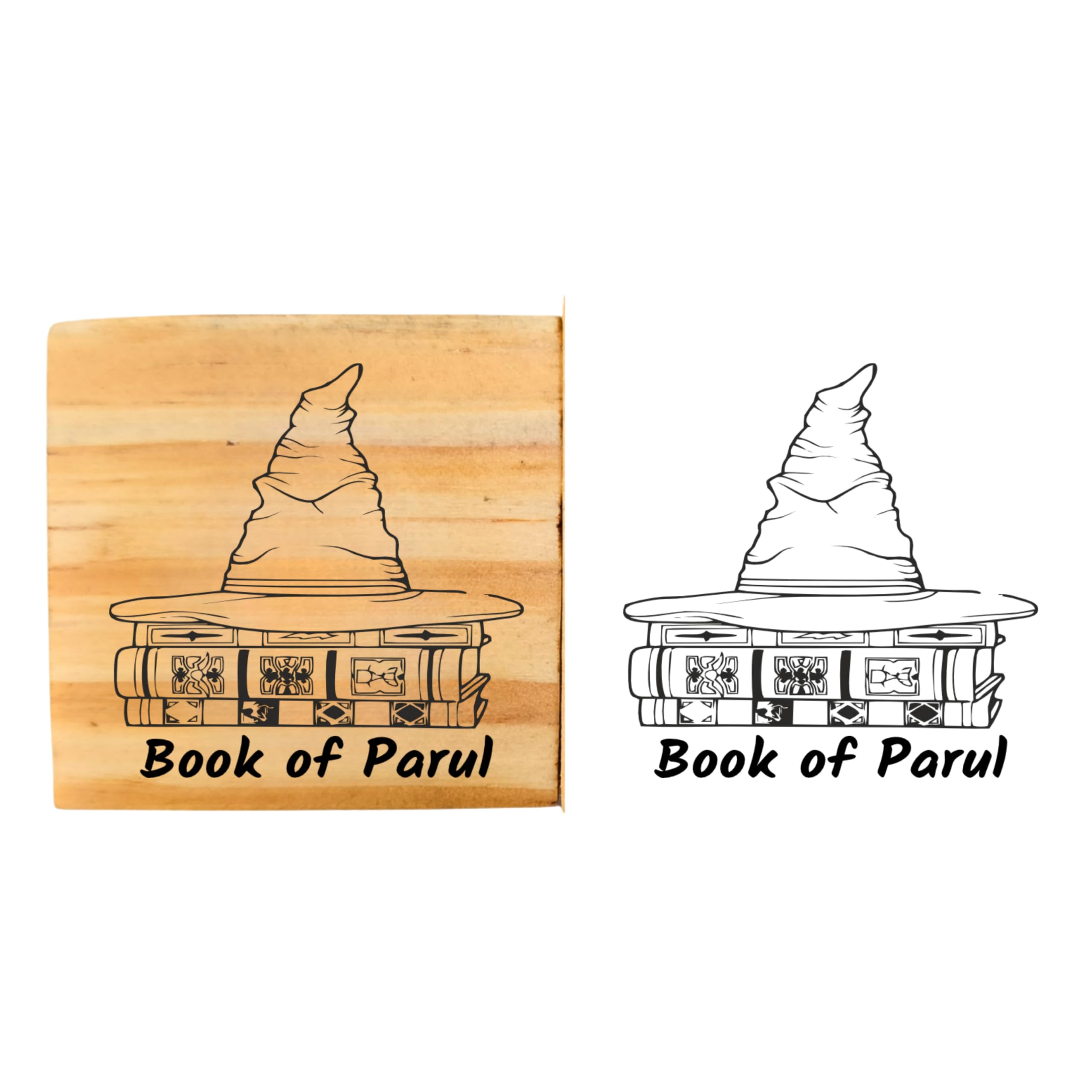 - Kunya Personalised Book Stamp with Your Name(3.5 cm Dia), customised for Stamping Books for Readers, Great Gift for booklovers, Kids, Teachers