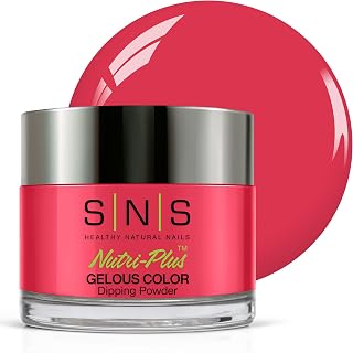 SNS Nail Dip Powder, Color Dipping Powder - I Like Nerds (Pink), CS081 - Long-Lasting Nail Color Lasts 14 Days - Low-Odor & No UV Lamp Needed - 1 oz.