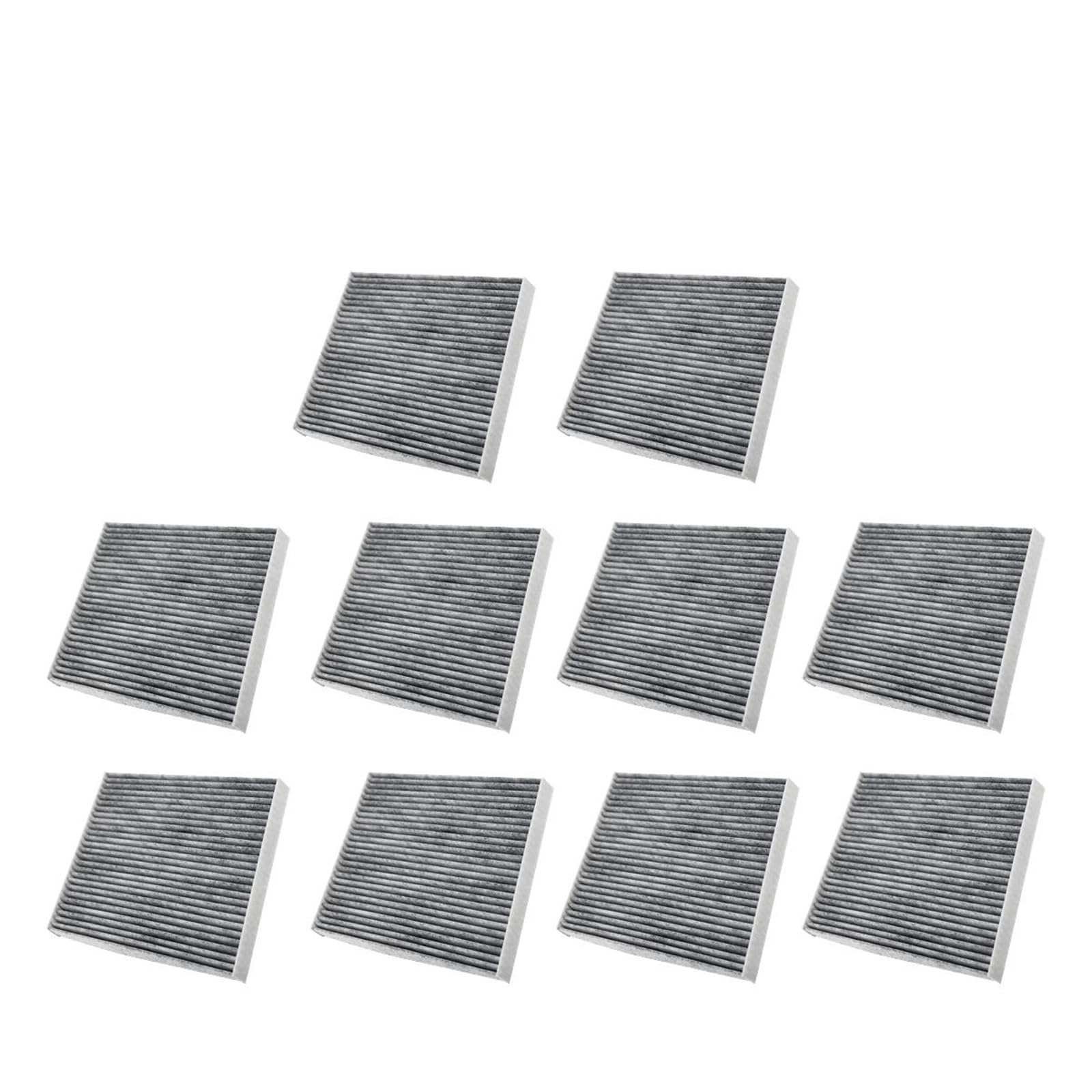 Cqjjxkyc 10Pcs Activated Carbon Cabin Filter Car Cabin Air Filter Fit For Kia Optima 2011-2015 Carbon Fiber Cf11819 3Sf79-Aq000 97133-3Saa0 2Tf79-Aq000 97133-A9000