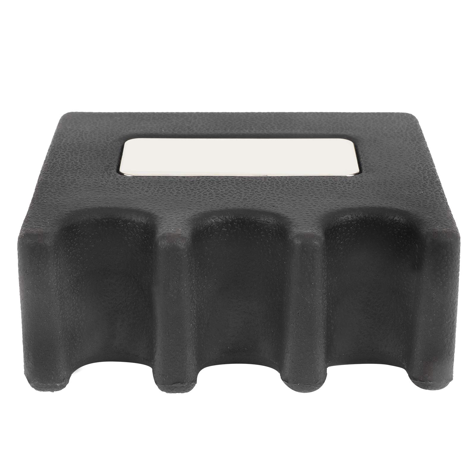 BuyWeek Soporte para Tacos de Billar 3 Agujeros de Plástico Negro