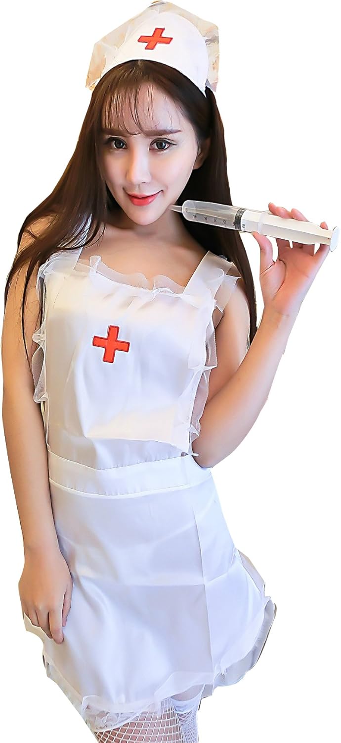 Glossy Nurse Costume - Fantasy Roleplay
