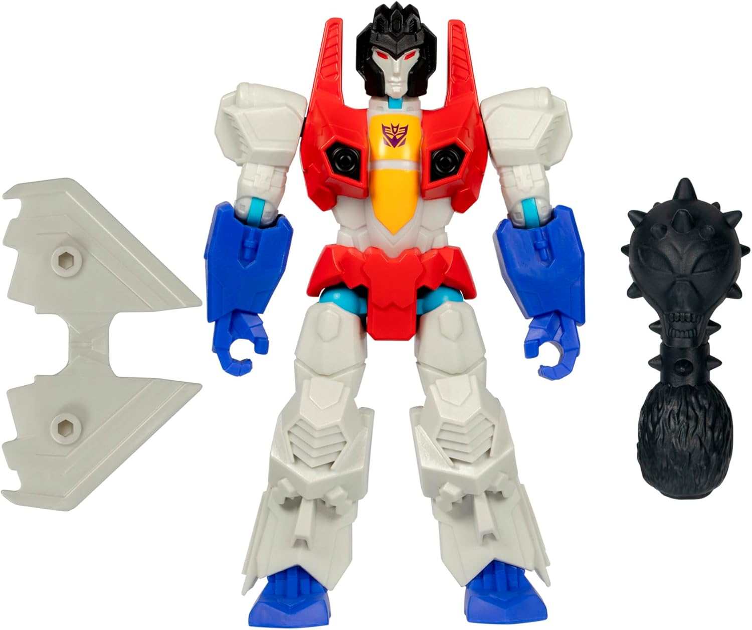 Transformers MixMashers Starscream Custom Mix-and-Match Action Figure & Accessories, 5-Inch-Scale (12 cm) Robot Toys for Kids Ages 4+