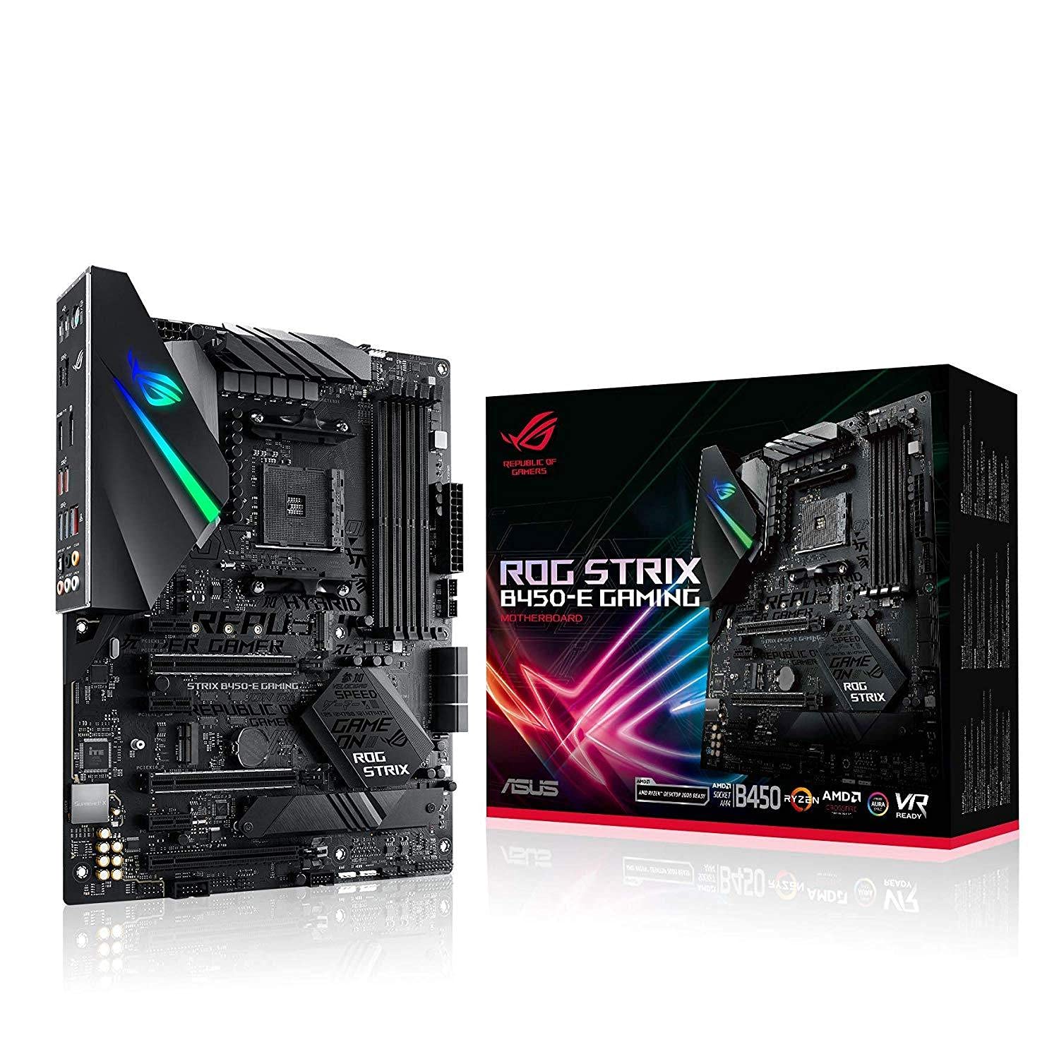 ASUS ROG STRIX B450＆Ryzen5 1600セット MPTHERBORAD ASUS ROG STRIX B450-E GAMING AM4 ATX SND+LAN+U3.1+M2