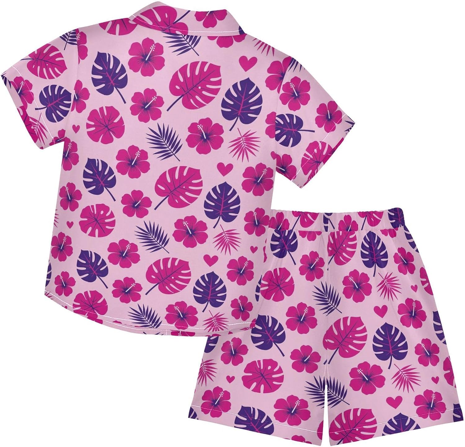 Boys Short Sleeve Shirt & Shorts Set Soft Breathable Easy to Wear Every Occasion Wear image 2