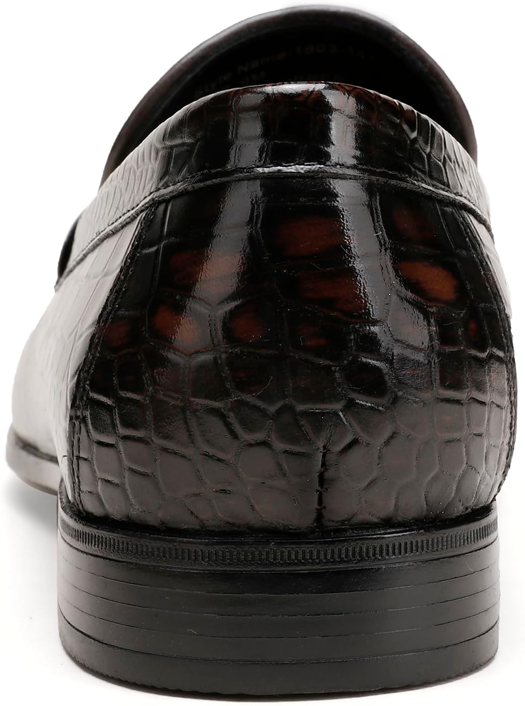 Black Tassel Loafer for Mens, Classic Smooth Leather Tassel Dress Shoes for Men - Image 5