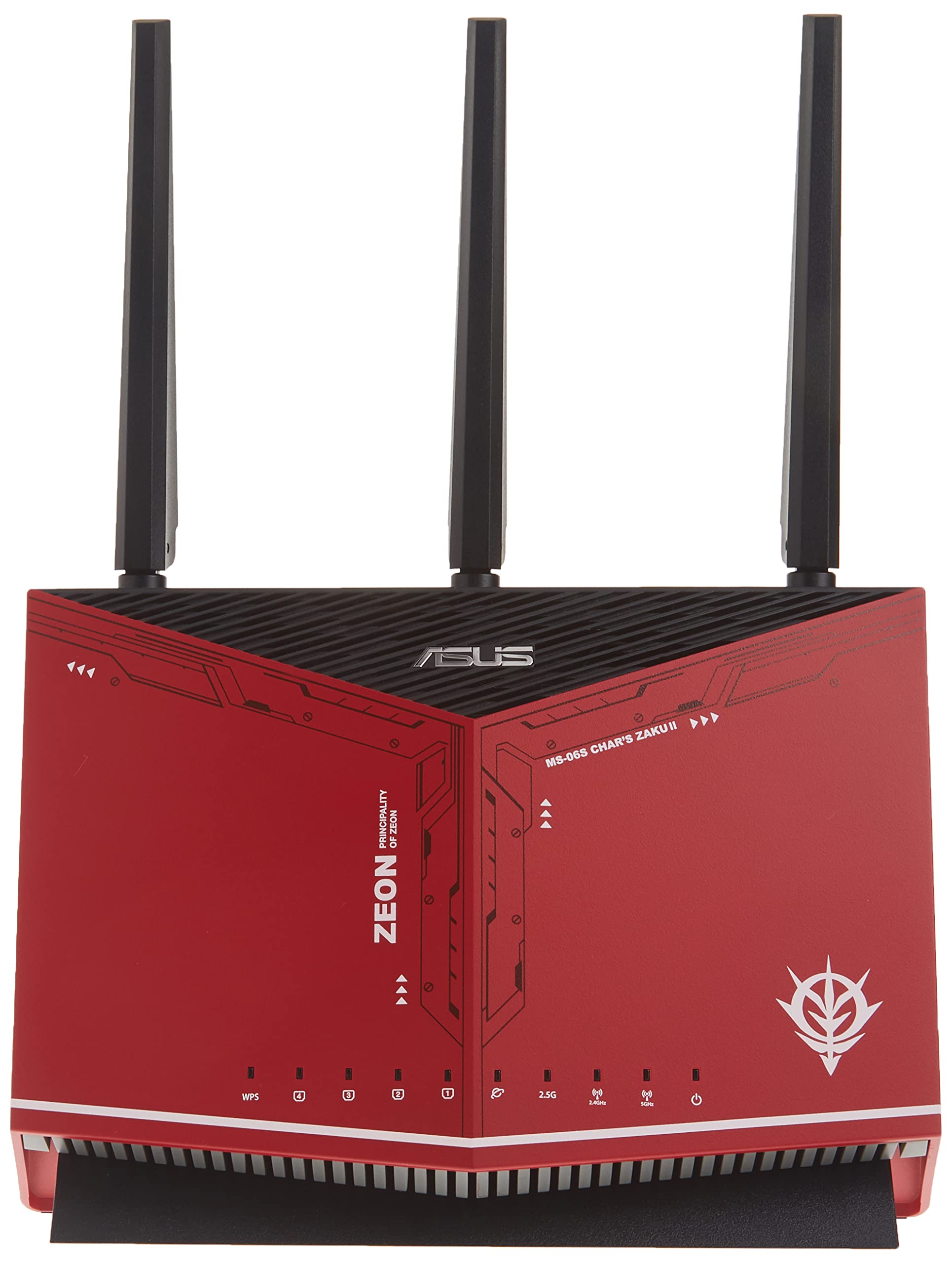 ASUS AX5700 WiFi 6 Gaming Router (RT-AX86U Zaku II Edition) – Dual