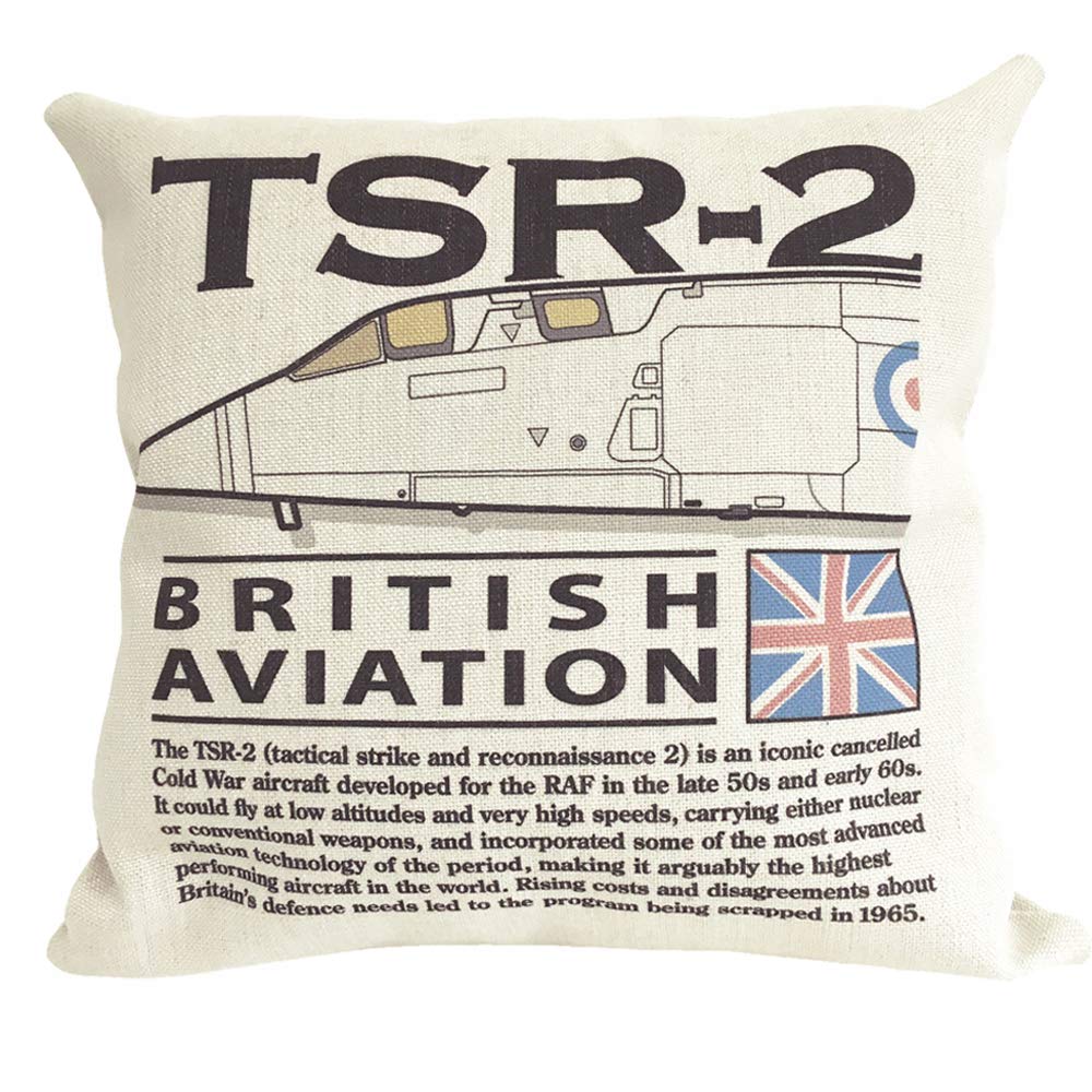 The Wooden Model Company LtdBritish Aircraft Corporation TSR-2 Strike and Reconnaissance Aircraft Cushion and Inner Included Off-White