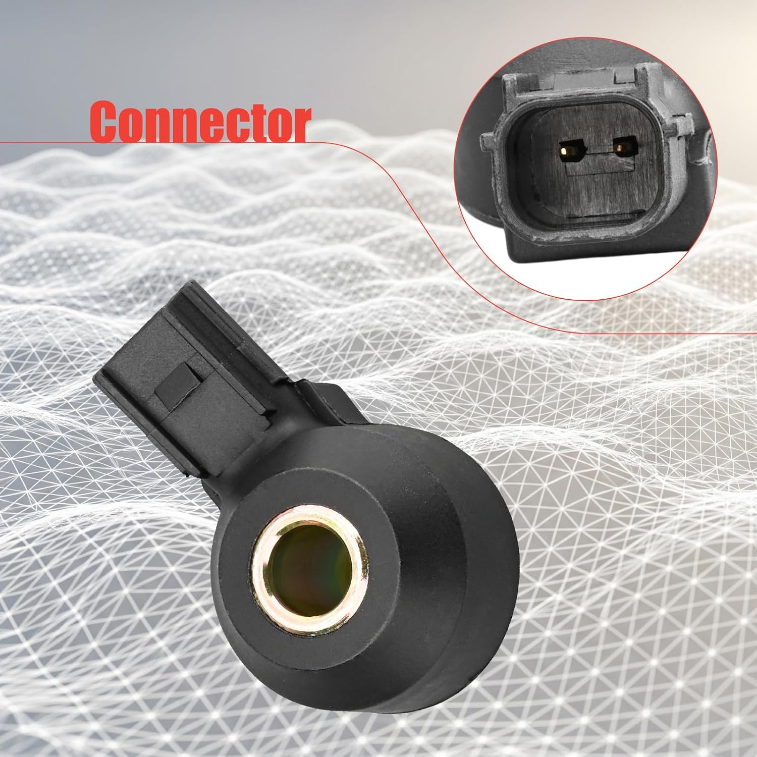 30530-R1A-A01 Ignition Knock Detonation Sensor Compatible with Accord Civic Clarity CR-V CR-Z Crosstour Fit HR-V Insight Odyssey Passport Pilot Ridgeline