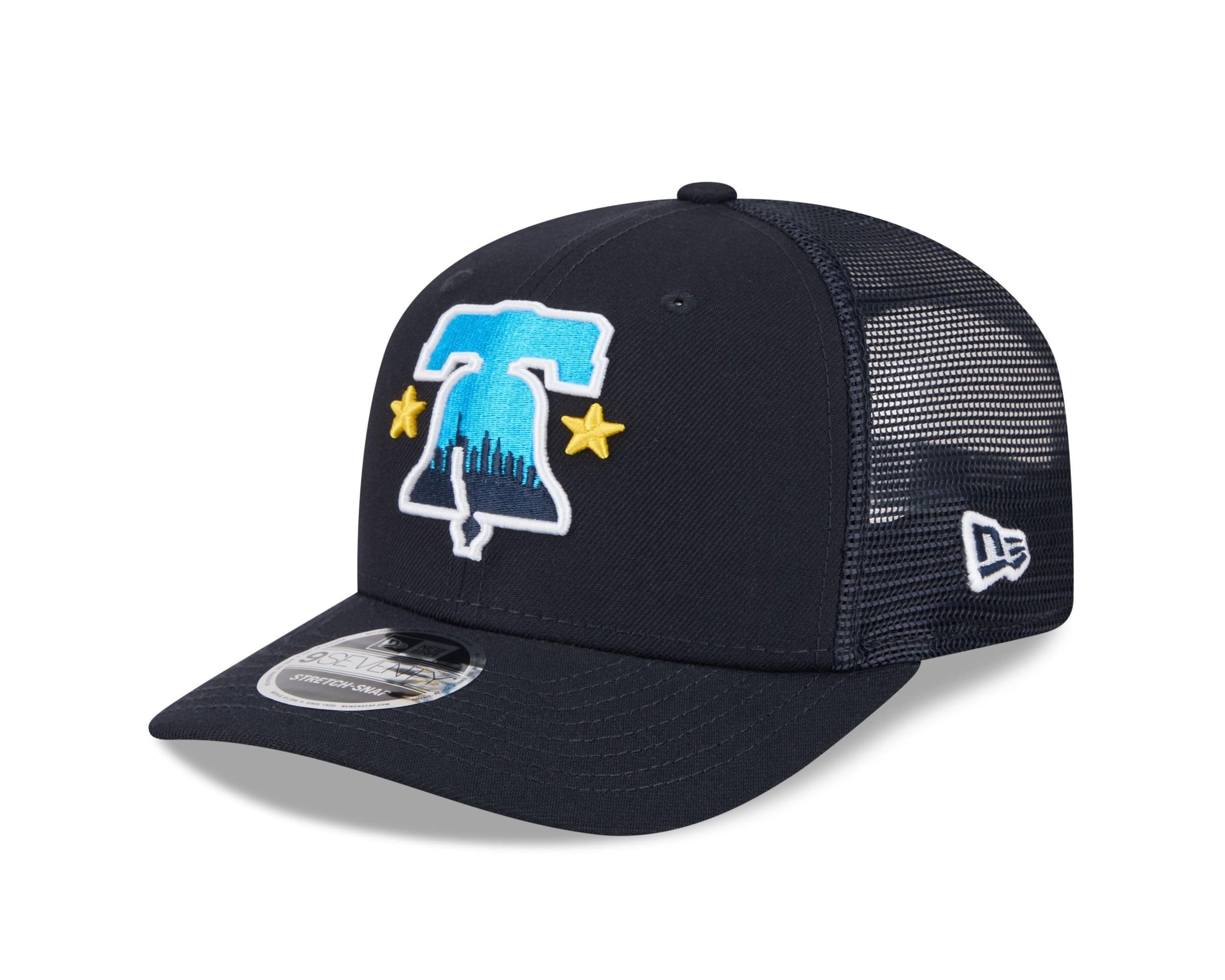 New Era Philadelphia Phillies 9Seventy Stretch-Snap MLB Trucker Cap Blue