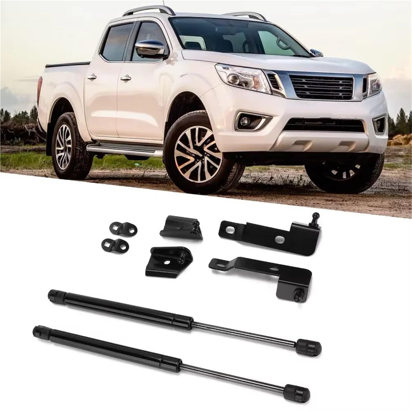 Piston Capot Para Frontera Para Navara 2004-2018 Elev Capot