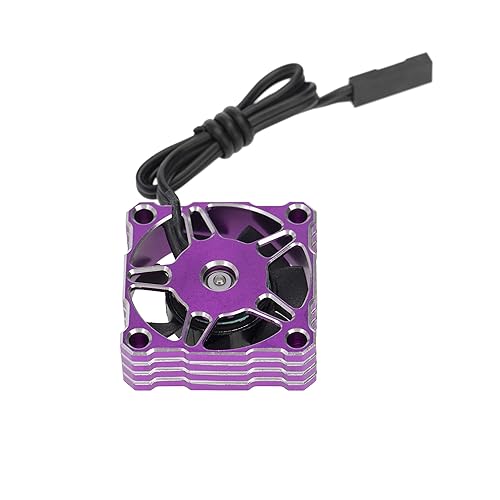 DKKY 18 110 116 RC Car Ventilador de alta velocidad 25000RPM Motor ESC Universal 30X30mm disipación de calor aleación de aluminio 3010 Ventilador