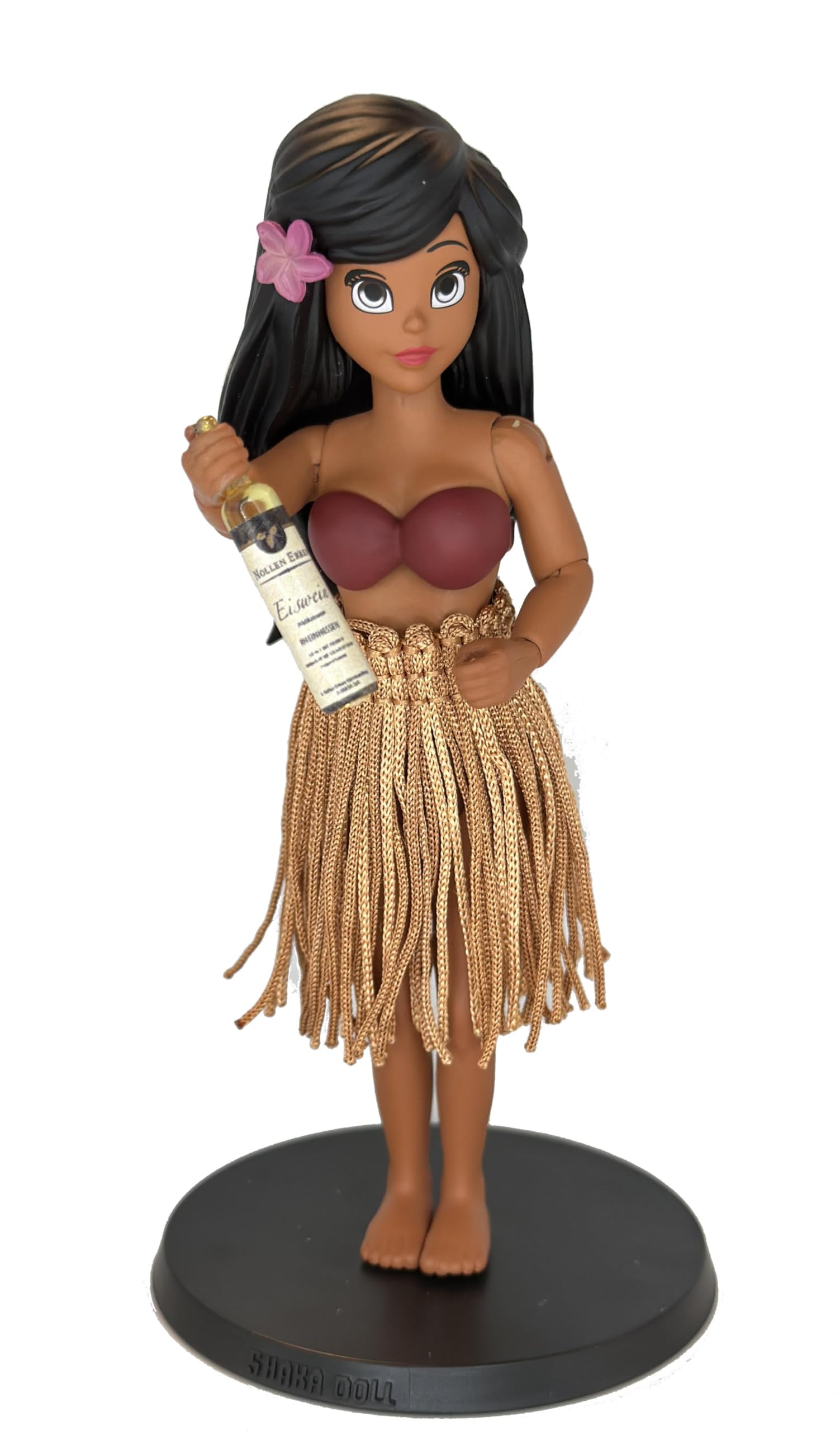 Amazon.com: Shaka Doll – Posable Dashboard Hula Doll with Wine