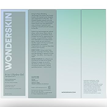 Amazon.com: Wonderskin Hydra Gel Face Moisturizer, Hydrating