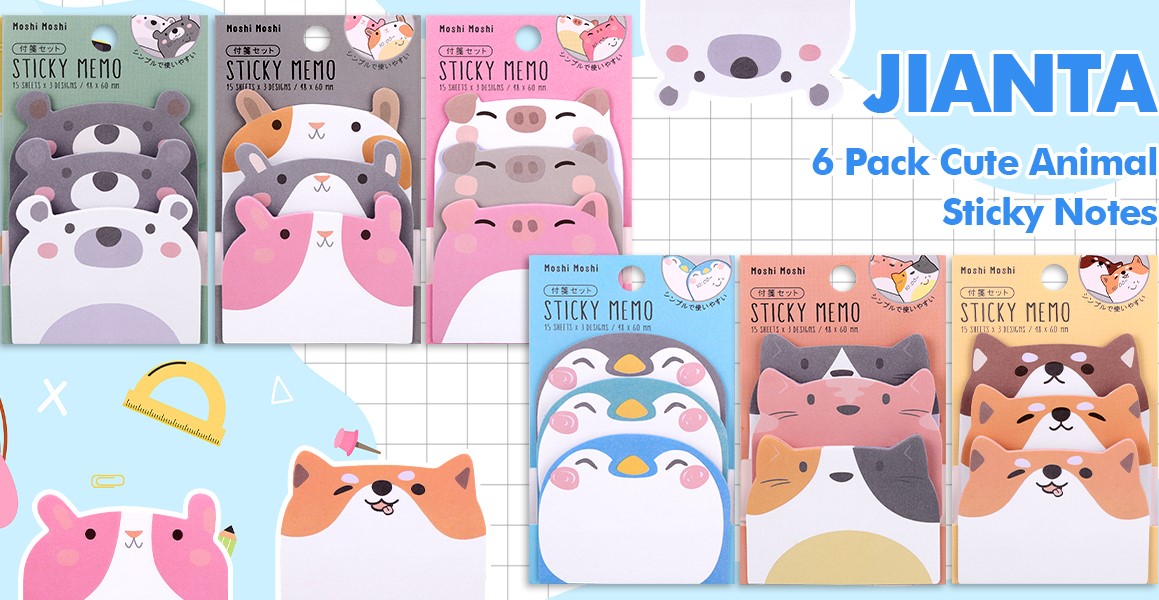 270 Foglietti Adesivi Animaletti Carini - Blocchetti Memo Per Appunti E Promemoria - Foto 9