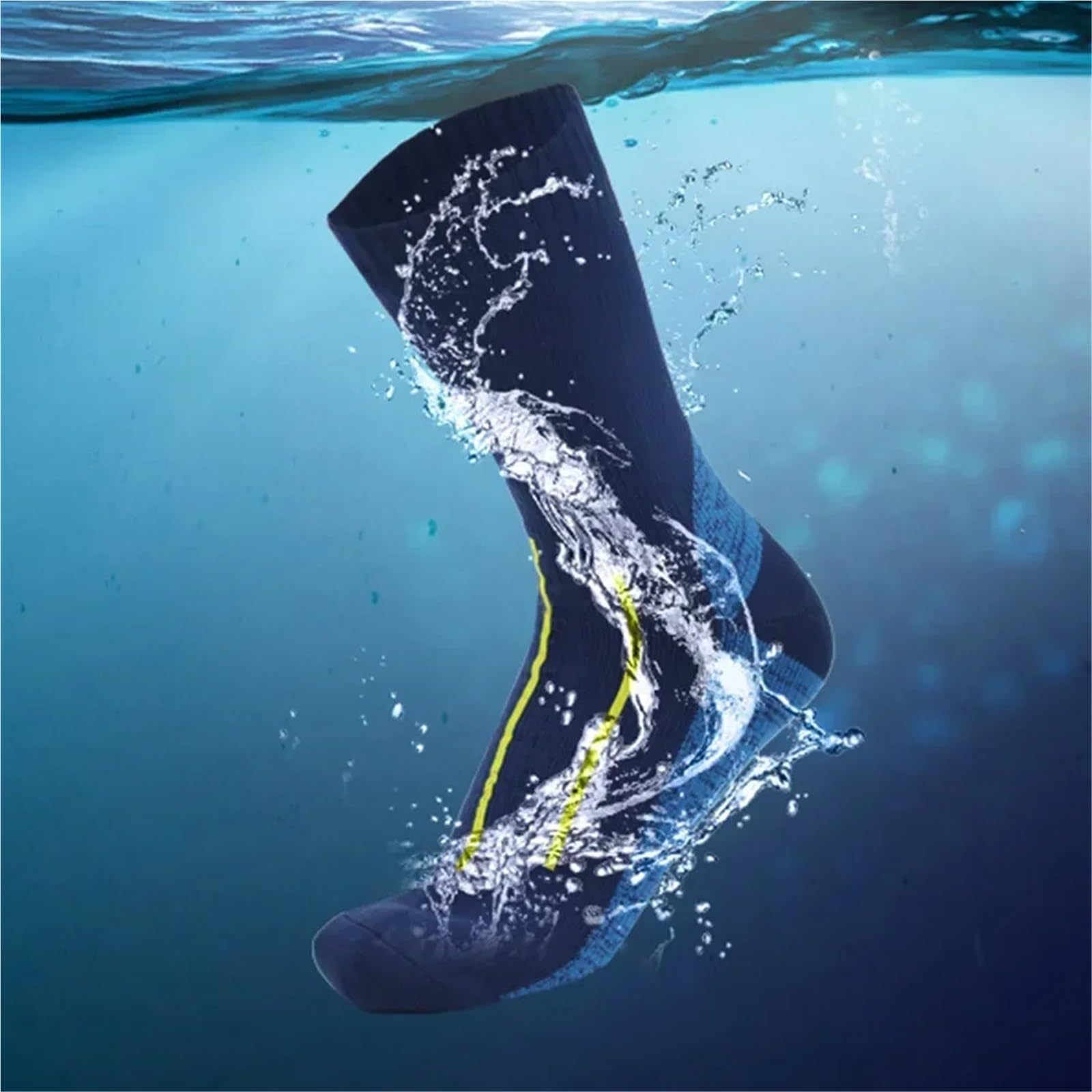 Chaussettes d'extérieur imperméables et Respirantes for randonnée, Camping, Cyclisme, Glisse, Neige, Absorbant la Transpiration