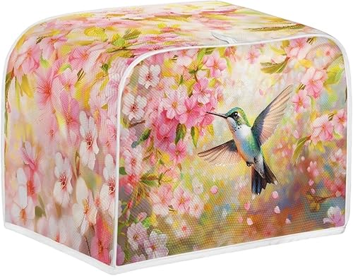 Vista 57 de Cubierta floral para tostadora de limón, 4 rebanadas de pan, tostadora, horno, cubierta a prueba de polvo, cubierta para electrodomésticos pequeños