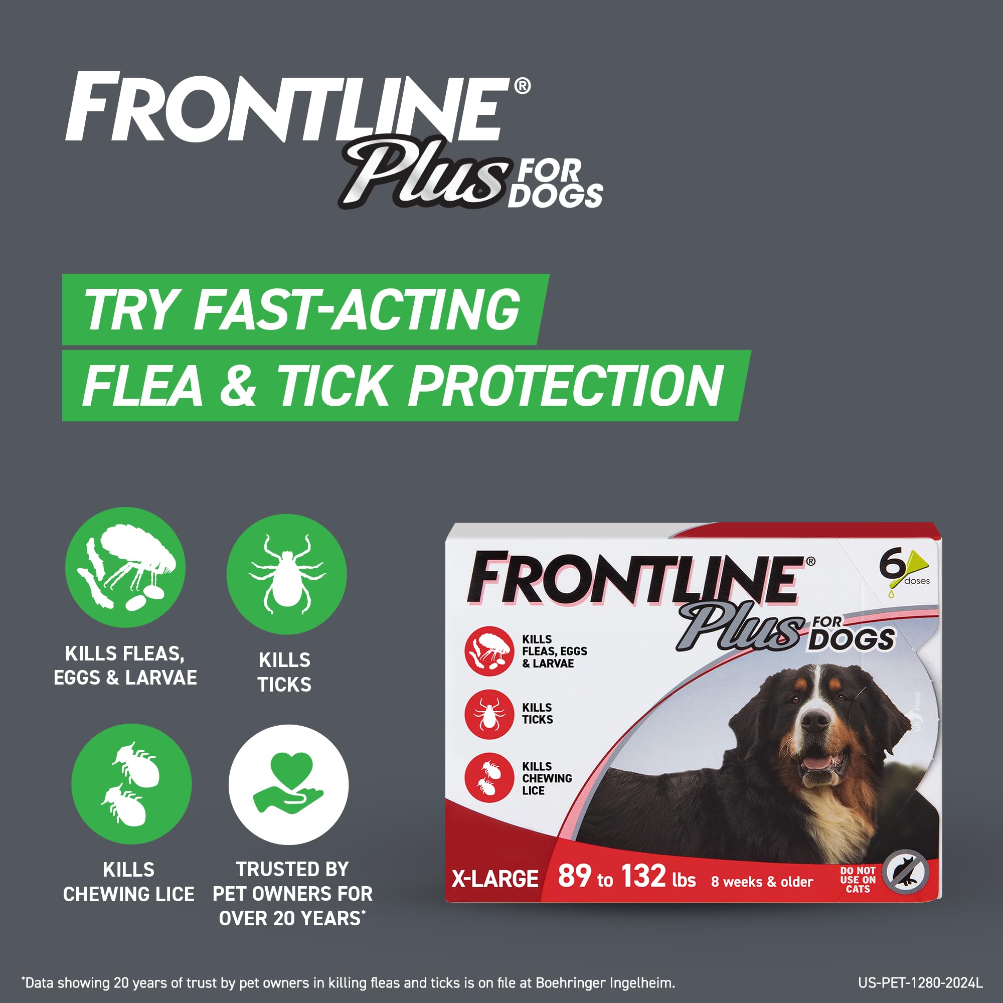 Amazon.com : FRONTLINE Gold Flea & Tick Treatment for X-Large Dogs