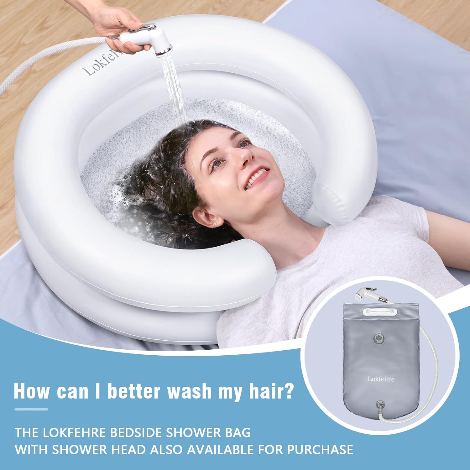 Large Portable Inflatable Hair Washing Basin for UK Ubuy