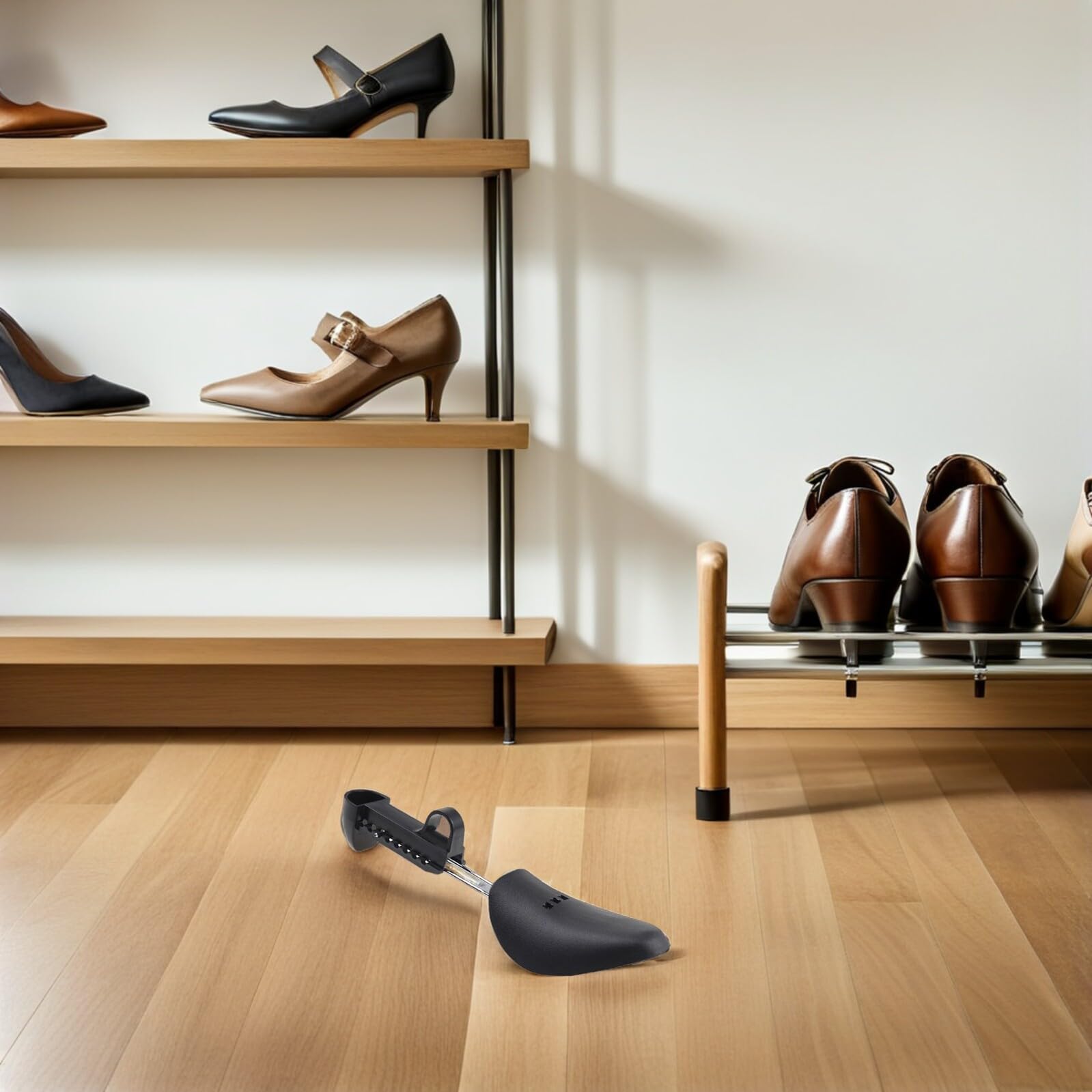 Beavorty 8paia Tendiscarpe Regolabili per Uomo Pz di Supporto per Scarpe in Pelle e Sportive Inserti di Modellatura per Calzature da Ginnastica e Eleganti