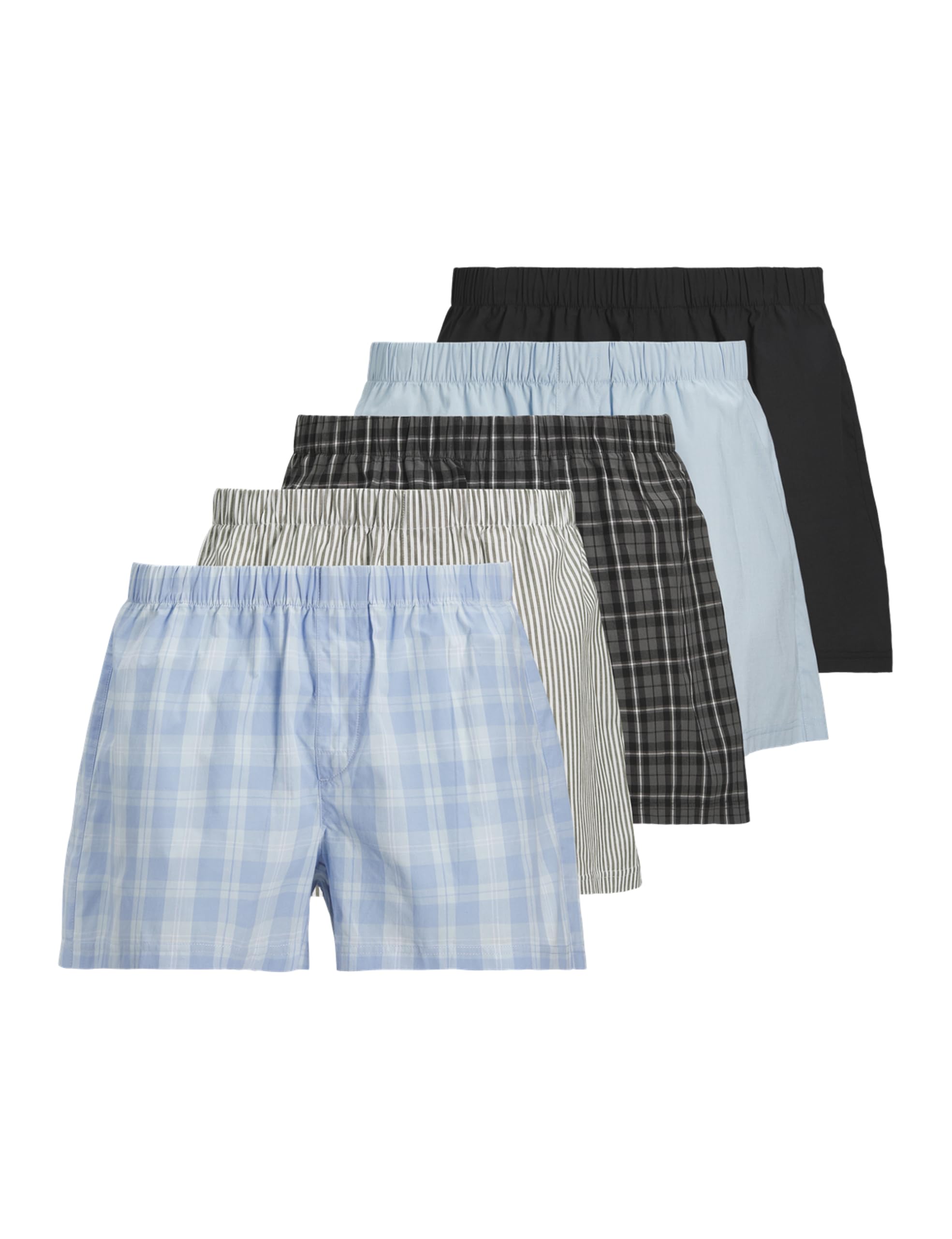 JACK & JONES Male Boxer Shorts Pack of 5