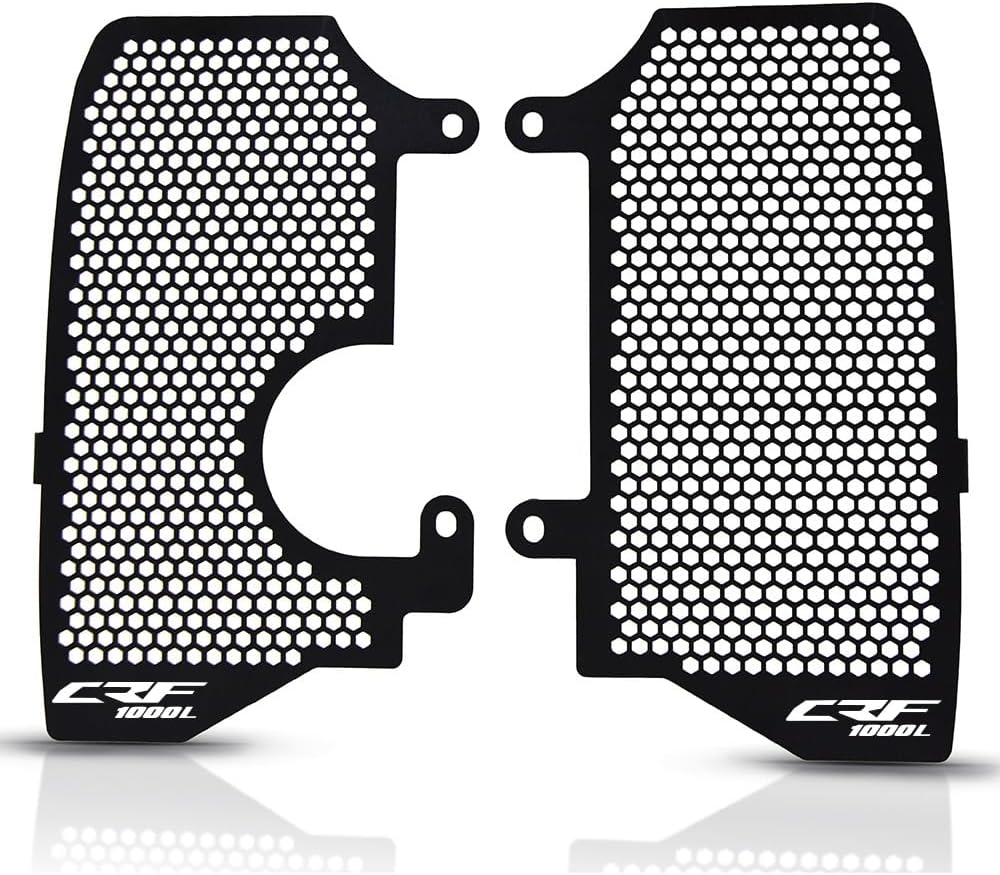 Radiator Grille Guard Cover, CRF 1000L Motorcycle Radiator Grille Guard Protector Cover for H&ONDA CRF1000L Africa Twin/Adventure Sports 2016 2017 2018 2019