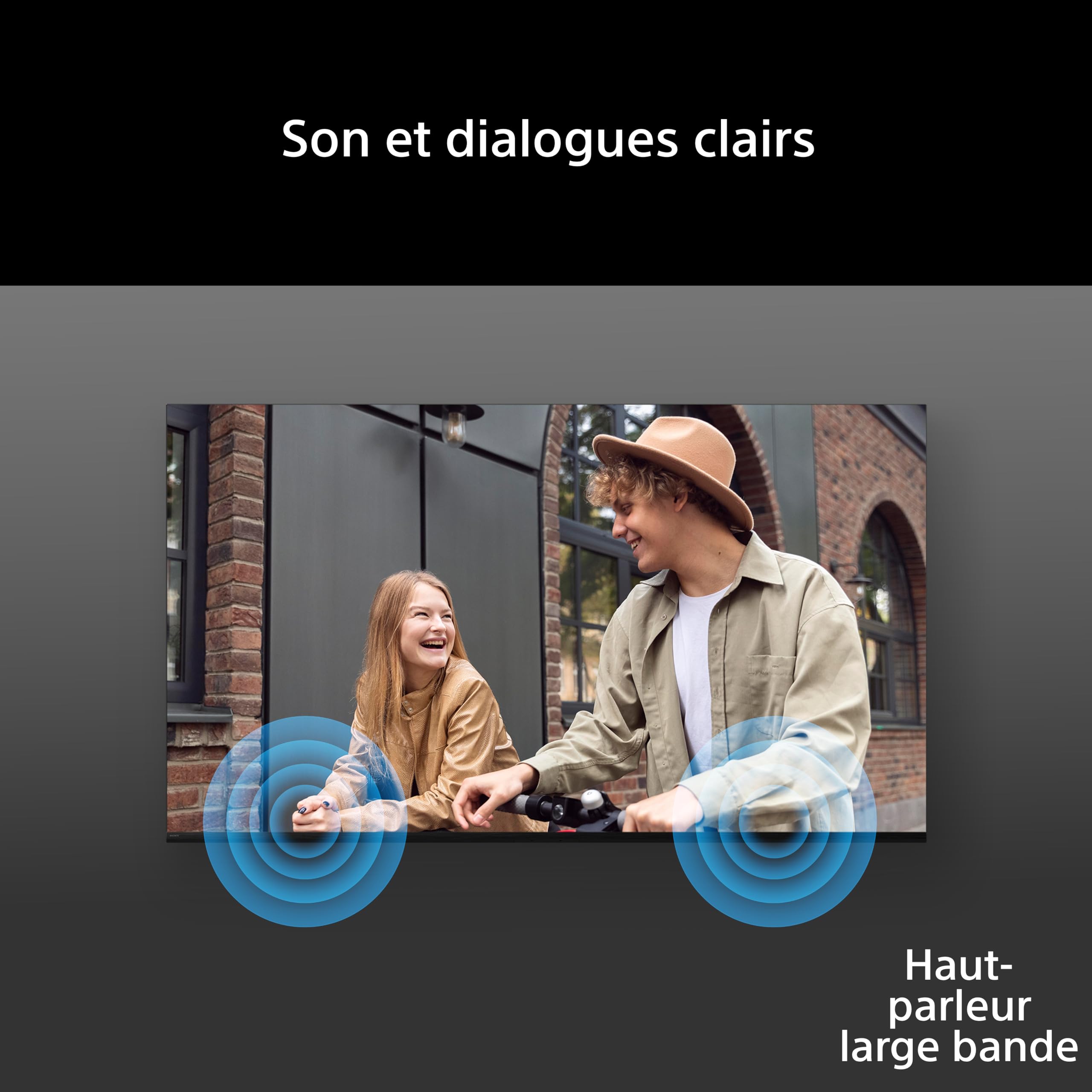 Sony BRAVIA 2ⅡTV 55 Pouces; Smart TV 4K (Google TV); processeur X1; Conversion ascendante 4K; Compatible Dolby Atmos et DTS:X; Compatible PS5; modèle 55S25M2; année 2026